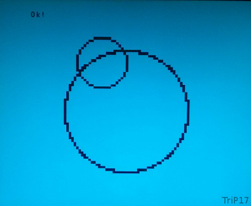 Cercles sur VG5000µ